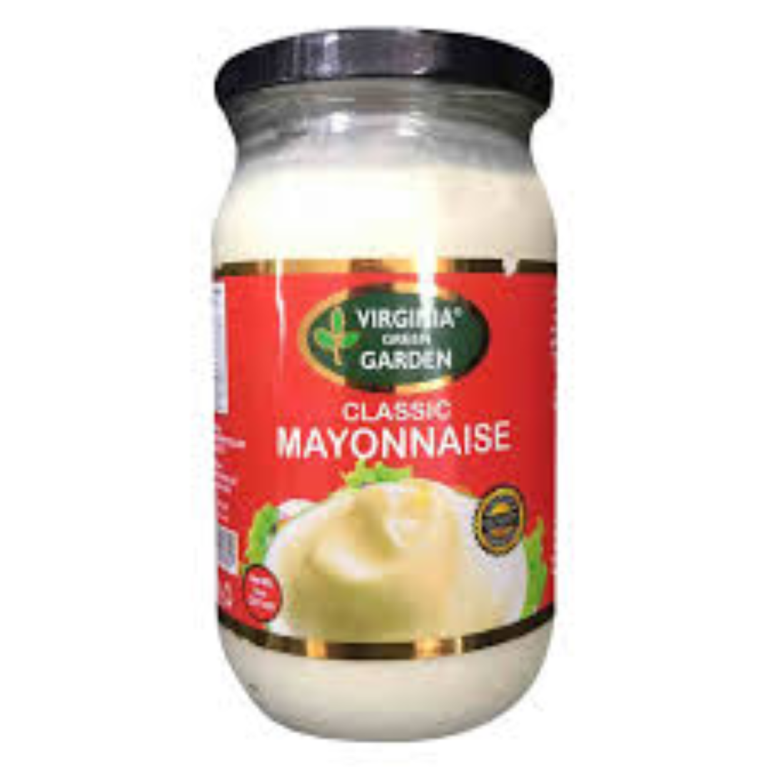 VIRGIAN G.GARDEN MAYONNAISE JAR 80Z